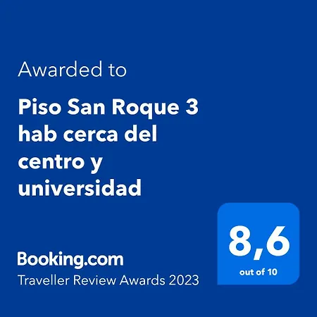 Piso San Roque 3 Hab Cerca Del Centro Y Universidad Appartement